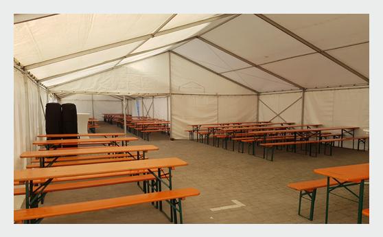 Partyzelt in Waghäusel